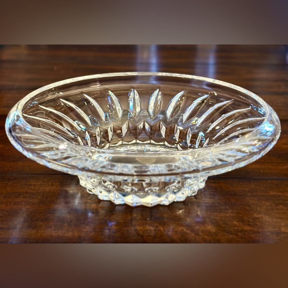 J. G. Durand Cristal d'Arques Etoile Festives Bowl for Floating Votive Candles